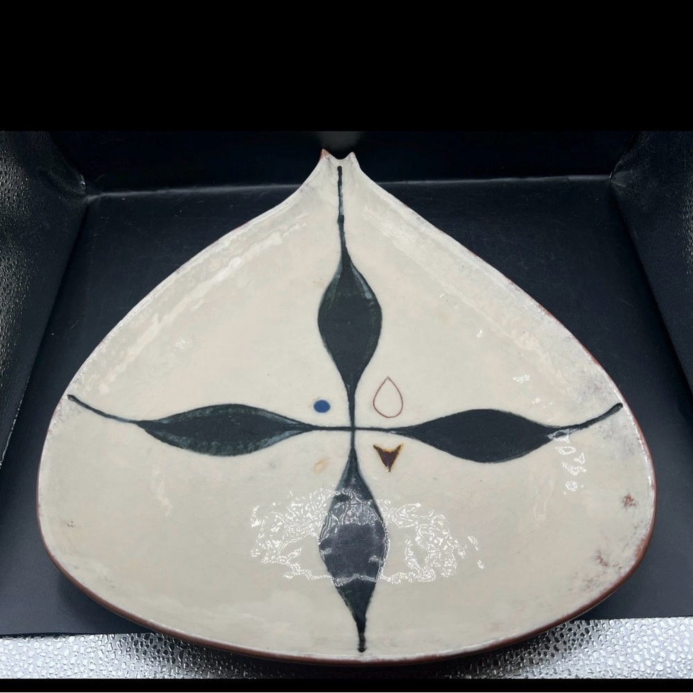 Metlox Vintage Poppytrail California Contempora Platter With Utensil Rest
